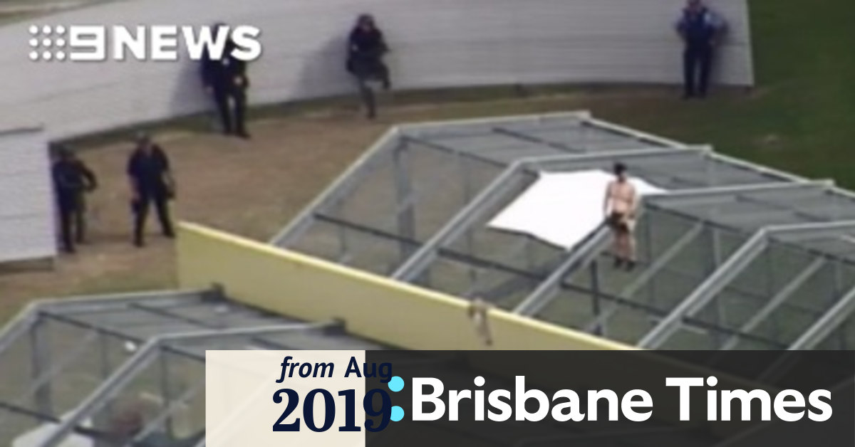 Brisbane Prison In Lockdown As Inmates Climb Onto Roof